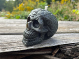 Beeswax Halloween Decorative Skull Candle